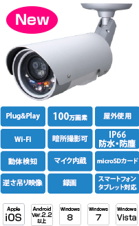IPネットワークカメラ Viewla IPC-16wのご紹介